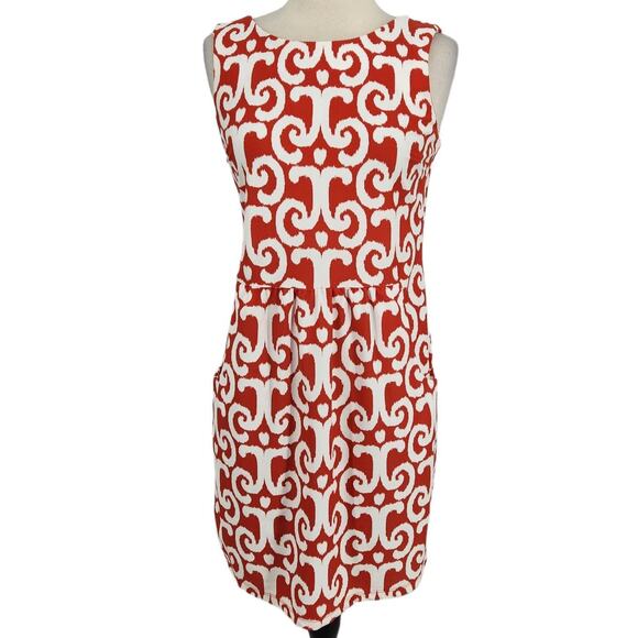 Jude Connally Mary Pat Ikat Print Dress - Picture 1 of 6